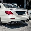 Heckspoilerflügel, Heckspoilerkappen, Bodykit-Tuning für Mercedes-Benz W213 E-Klasse 4-türige Limousine 2016–2020 vor dem Facelift