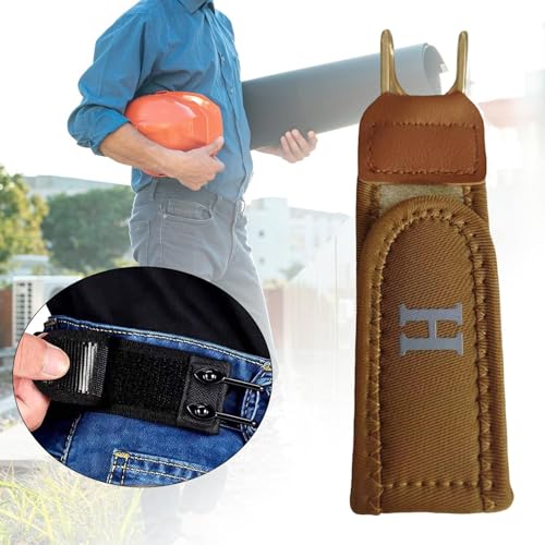 Image of Buckleless Belt Hook Casual Universal Work Jeans Shorts Women Men Waist Belt