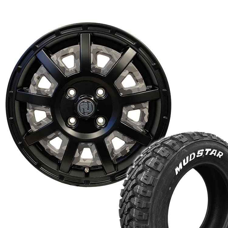 Amazon | タイヤホイール4本セット RIVAI OFFROAD Plastic Bomb 15x4