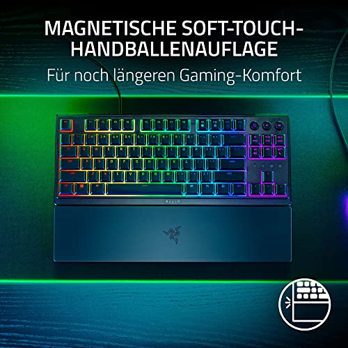 Razer Ornata V3 Tenkeyless - Kompakte Flache Gaming-Tastatur (Mecha-Membran-Switches, Tastenkappen mit Anti-UV-Beschichtung… – Ansicht 6