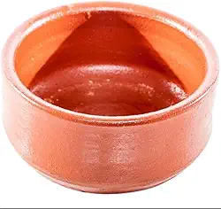 Comedouro e Bebedouro Artesanal de Barro EcoTradicional 1L