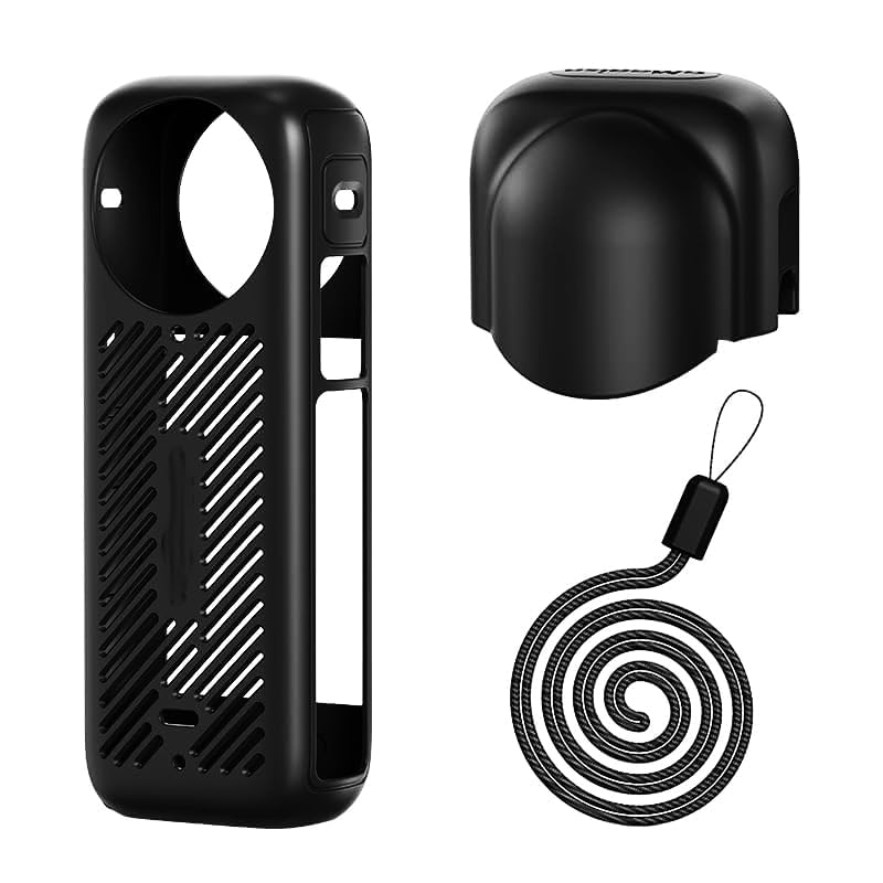 Careflection Protective Case for Insta360 One X4 Camera with Lens Cap Action Camera Accessories-image-44