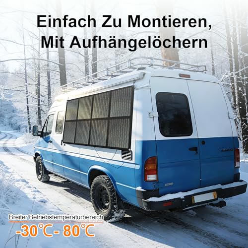 GIANDEL 1200W 12V tragbare Solarstromsystem-Kits, Off-Grid-Wechselrichtersystem-Kits: Faltbares Batteriegestell + 1200 W Reiner Sinus-Wechselrichter mit 20A Solarregler + Aufbewahrungstasche
