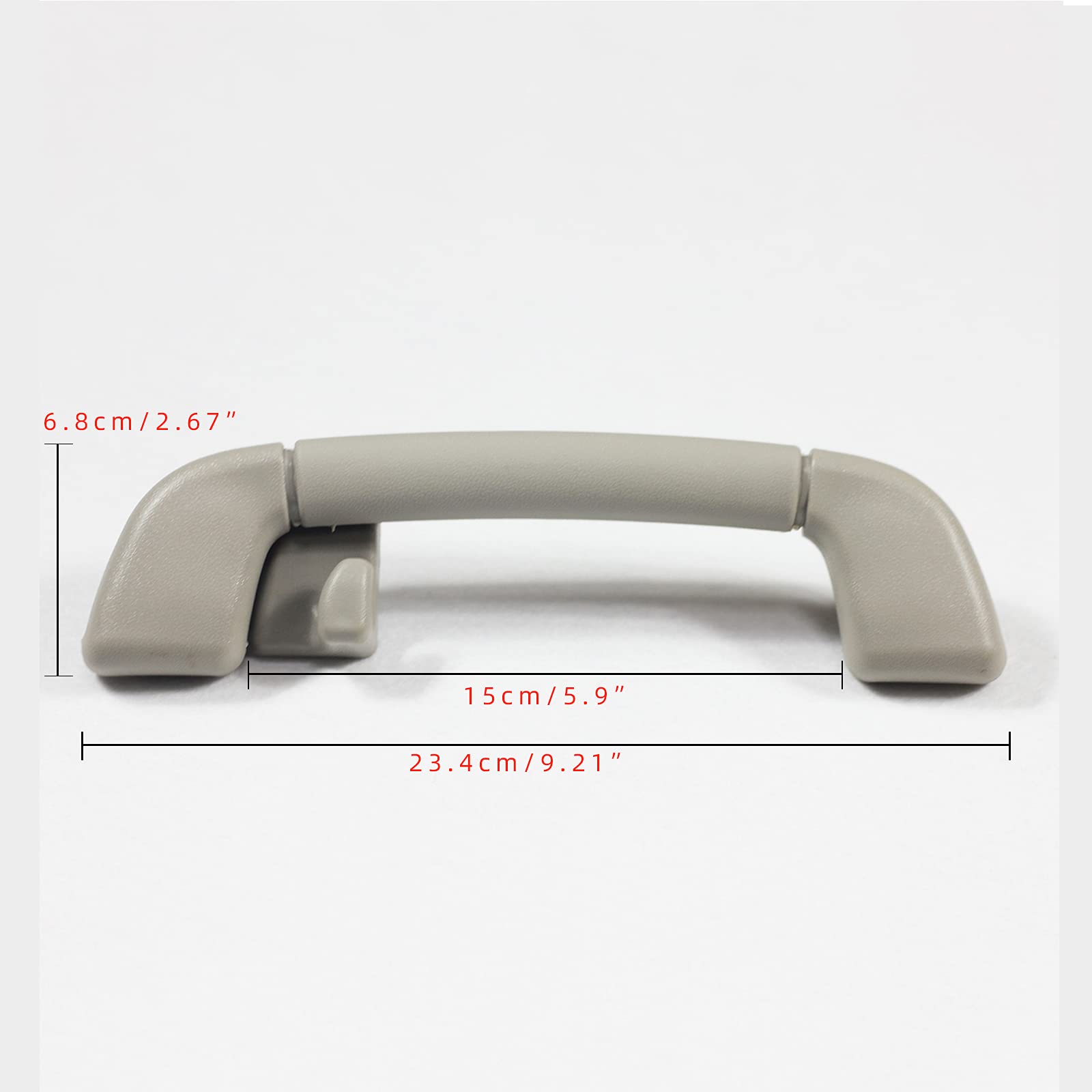 Amazon.com: Krobelus Auto Roof Pull Handle Grab Rail Grey with