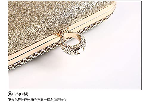 Damen Abend Clutch Lackleder - Elegante Geldbörse Für Hochzeit & Party, 19x10cm