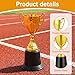 ADLABLD Gold Awards Trophy, Fun Gold Plastic Trophies, Cup Rewards Winning Prize for Sports Tournaments Birthday Party Competitions Spelling Bee