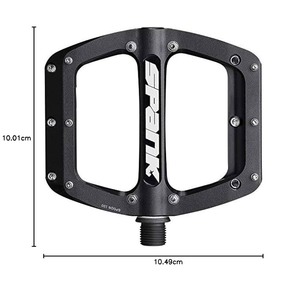 SPANK spoon100 ペダル（中古品） Spank, Spoon 100, Platform Pedals, Body: Aluminum, Spindle