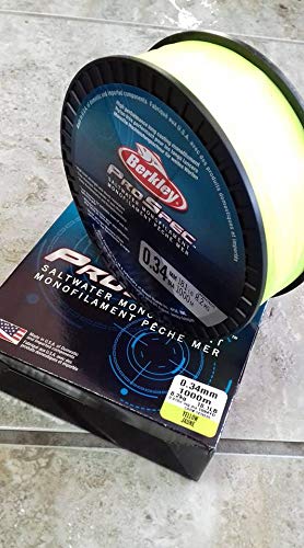 BerkleyPro Spec Saltwater Mono Fishing Line - Yellow