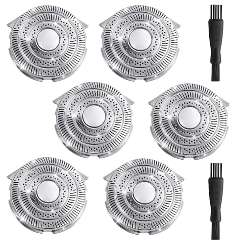 Heads For Phi-lips Nor-elco, Shaver Heads Blades Cutter Compatible With Speedxl 8240xl 8140xl 8150xl 8160xl 8170xl, Fits For 8100, 8200, 9100 Series & Pt/at900-6 Pack