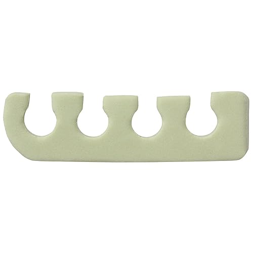 Miniatura 9 de Separadores de dedos ForPro cómodos, blancos, separadores de dedos de pedicura, 1 pulgada de ancho x 3.5 pulgadas de largo, 100 pares