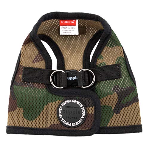PUPPIA International Harness Soft B Vest, X-Small, Camo