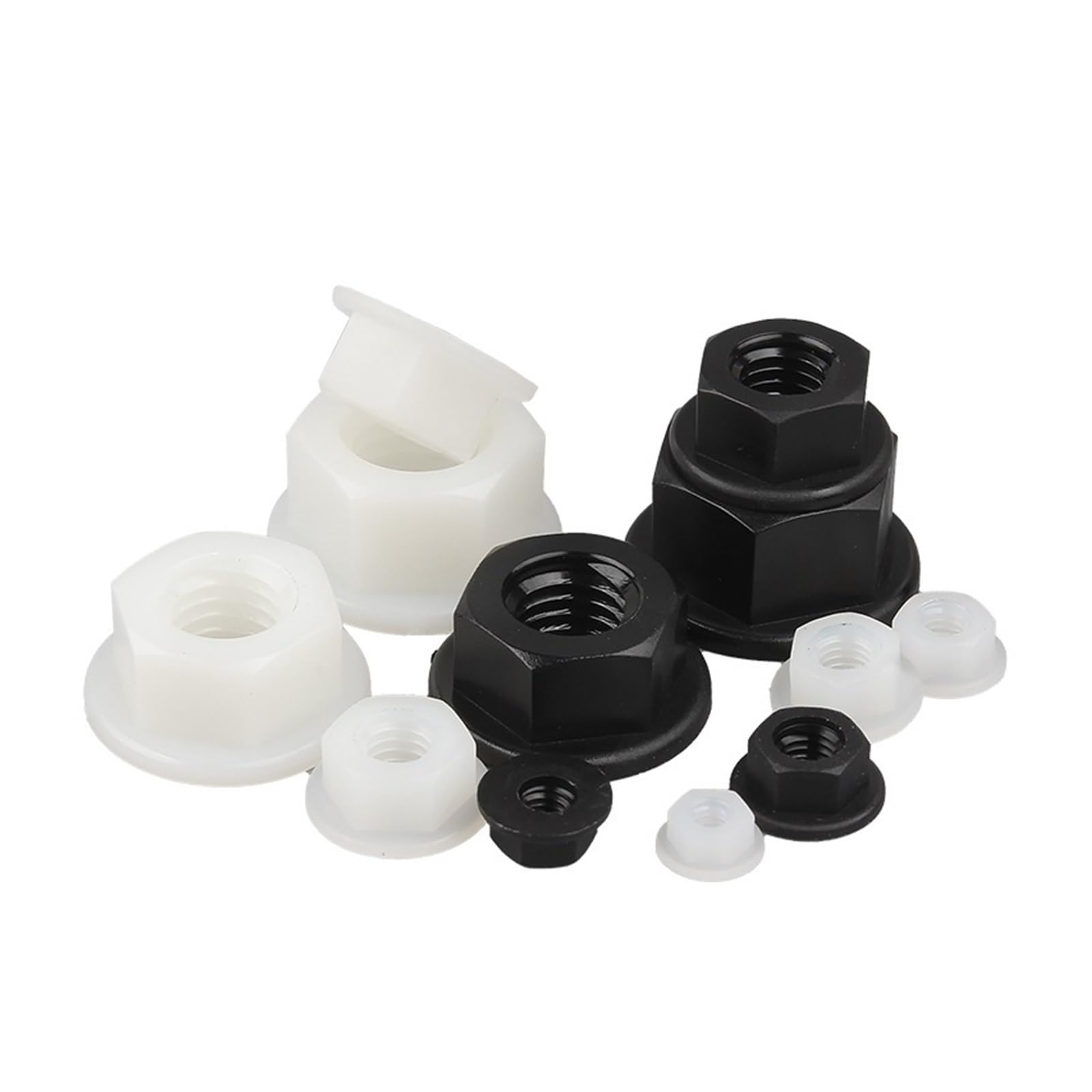 Dadi Esagonali Flangiati Nyloc Dadi Placcati In Zinco DIN 6926 M3 M4 M5 - Foto 8