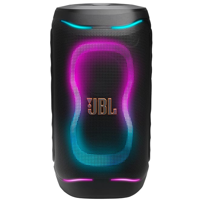 Image of JBL PartyBox 130 Portable Party Speaker Bundle with Wireless Microphone System (Black)