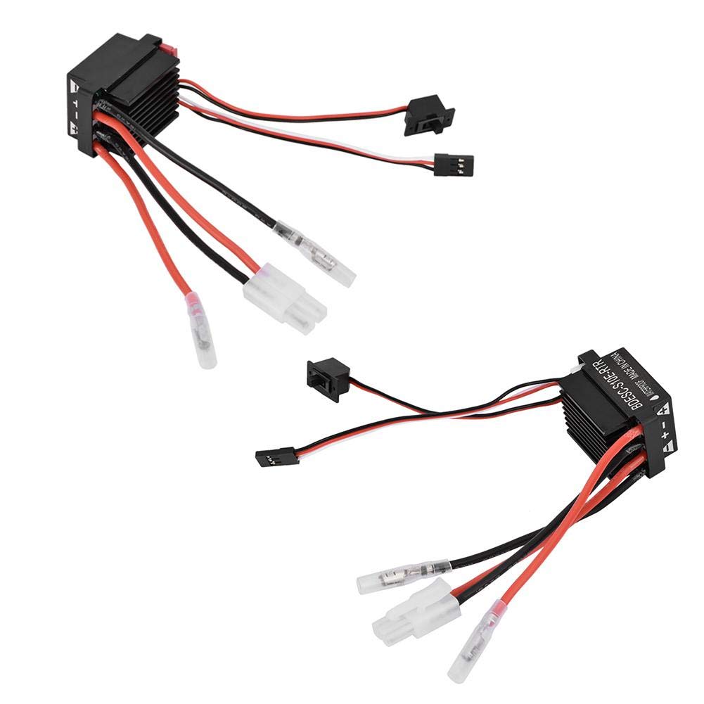 ESC With Brake,320A Brushed ESC Electronic Speed Controller With Brake for RC Car Boat : Toys & Games