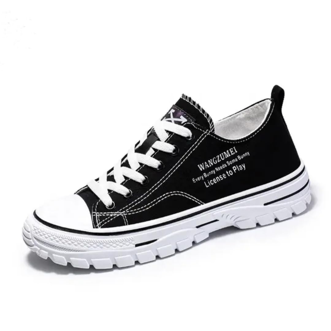 SAUCY BELLE Style Up with Chunky Low Top Sneakers (Black, 10) (B0CJR3XJWK) Amazon Price History, Amazon Price Tracker