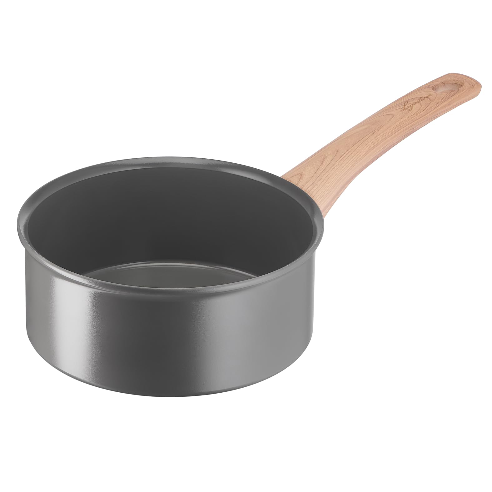 Lagostina Vivissima, Casseruola Antiaderente 18 cm con Manico Lungo, Rivestimento in Ceramica, Riscaldamento Rapido e Cottura Uniforme, Adatta a Tutte le Fonti di Calore Inclusa Induzione