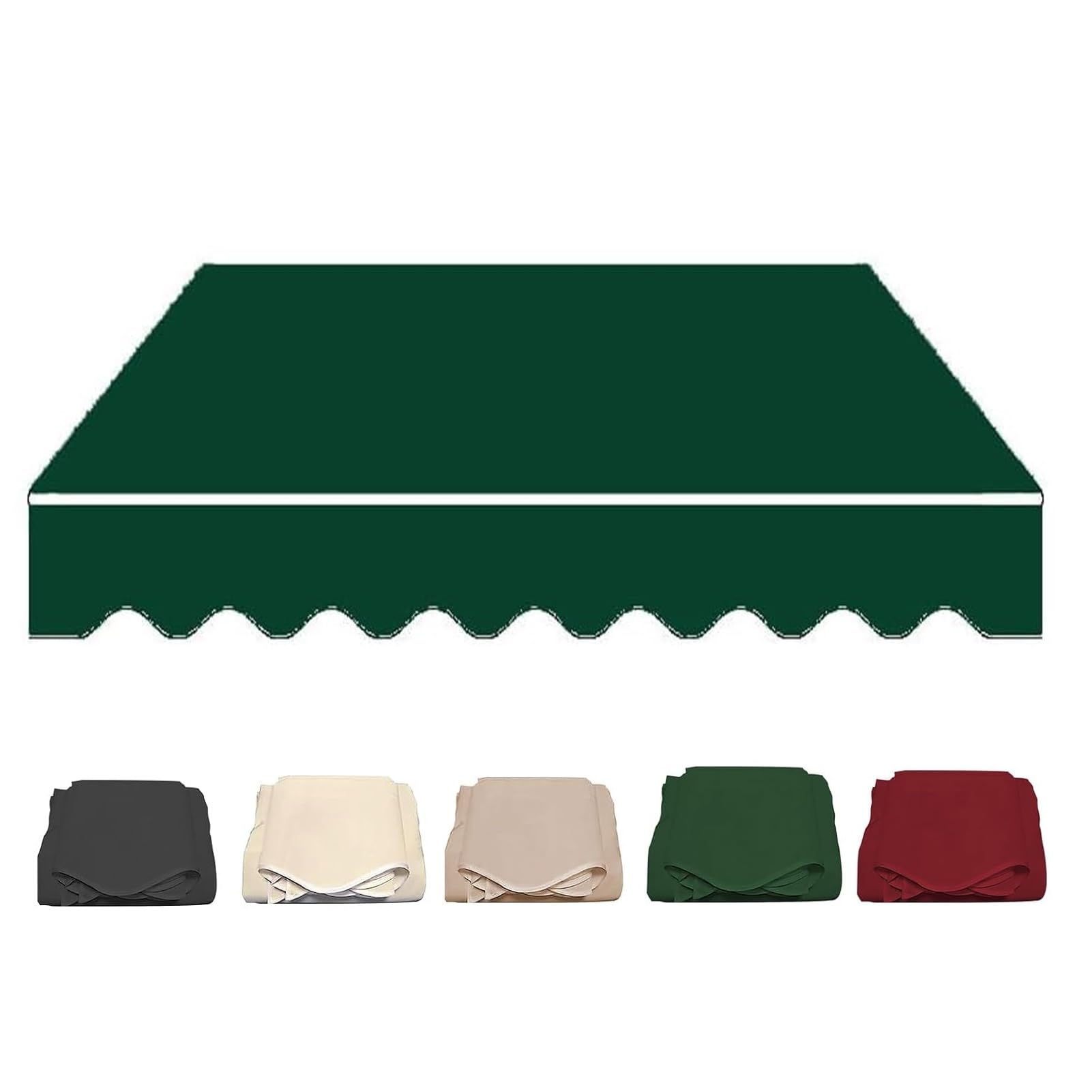Toile pour auvent de terrasse en polyester durable 700x400