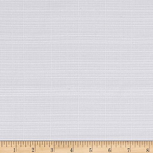 Tempo Fabric 0409102 Terrasol Indoor/Outdoor Sunsetter Solid Snow Fabric by The Yard