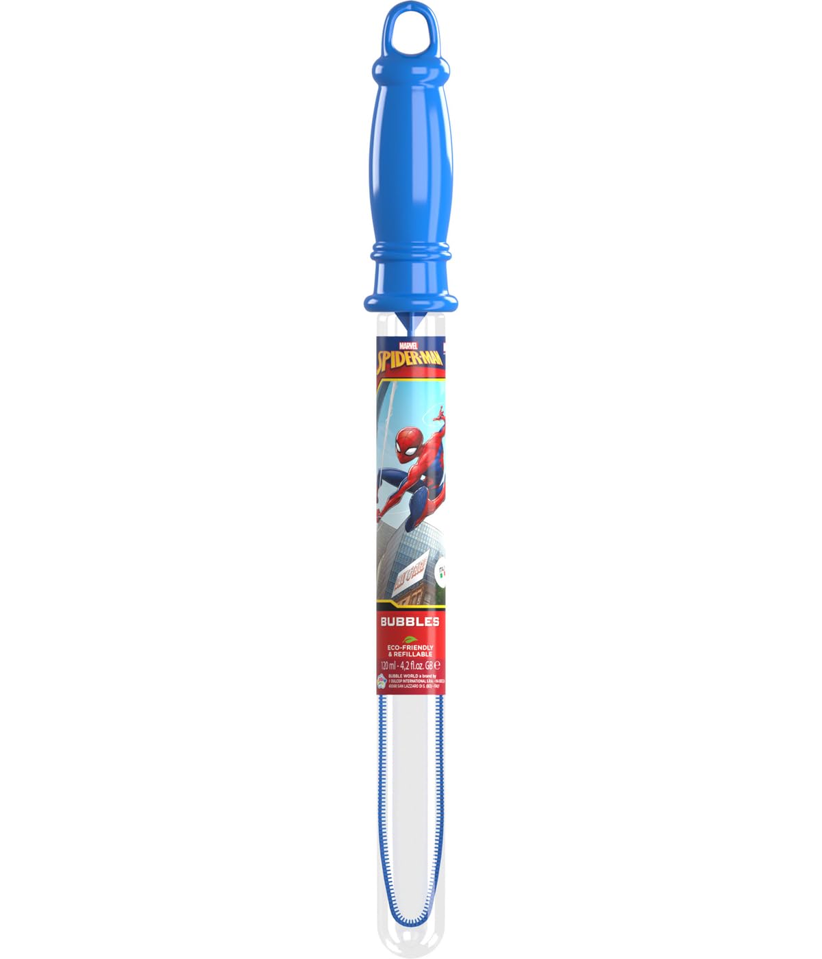 Spiderman Seifenblasenschwert 120 ml - 24 Stück im Display 23,5x15,5x39 cm