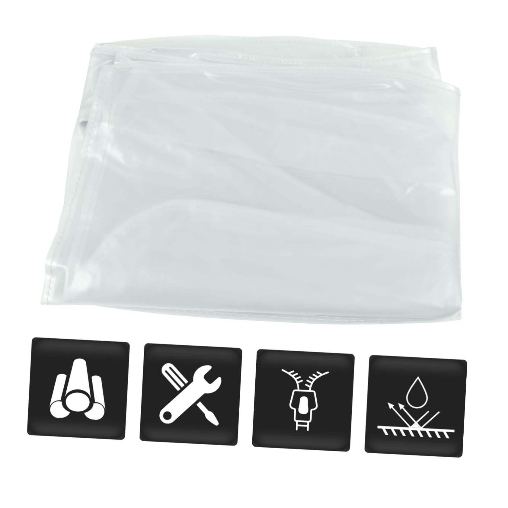 Transparente Kreative und Zarte Schutzhülle Mattierte aus Frosted Pvc Cellohülle Wiederverwendbare zum Schutz Des Cellos Haushaltshülle für Zuhause