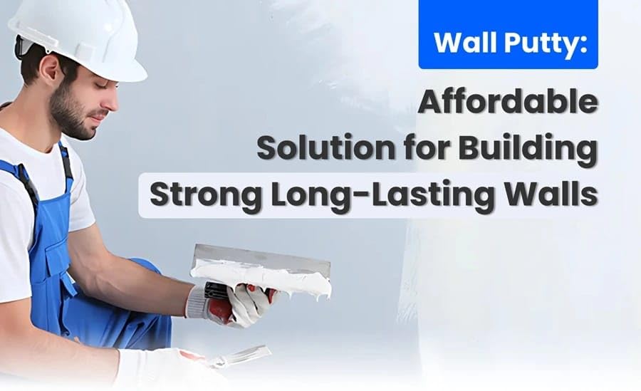 White WallCare Putty | White Cement Based Wall Putty for Interior & Exterior Walls | Smooth Finish, Water Resistant | Paint Base Putty (1KG) 4