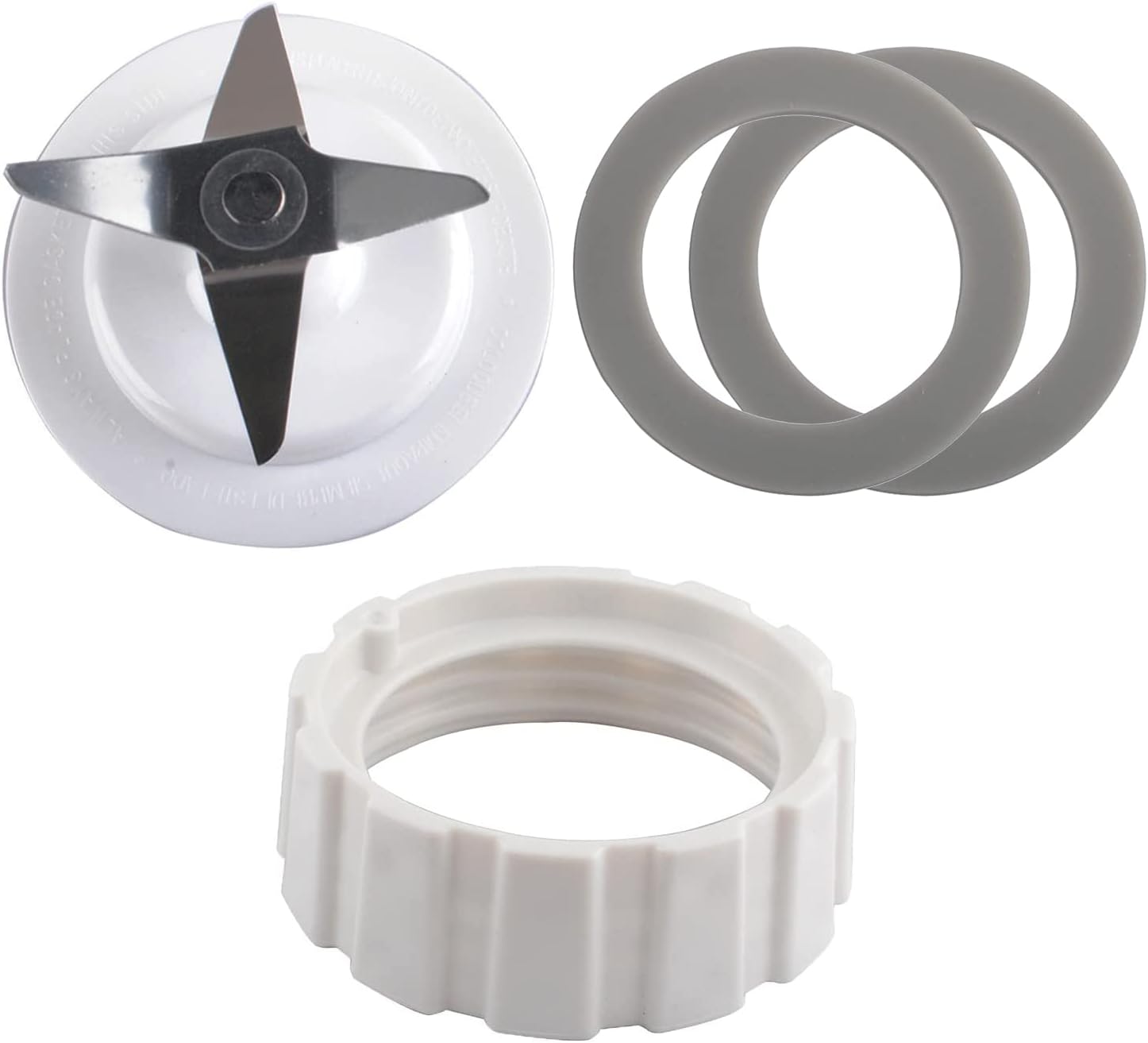 Anbige Replacement Parts Blade with Base Bottom Cap, Compatible with Hamilton Beach