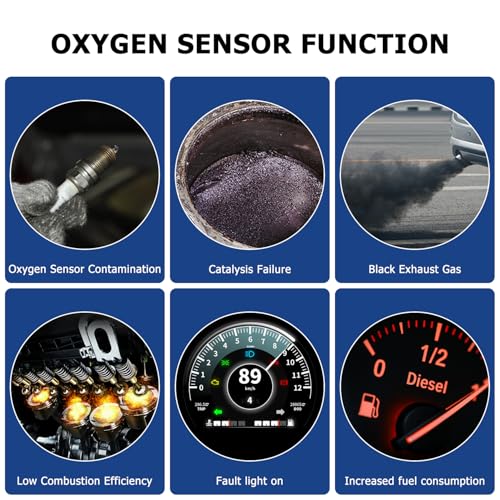 Sensor de Oxígeno Compatible Ford F150 F250 F350 2 Pcs miniatura 6