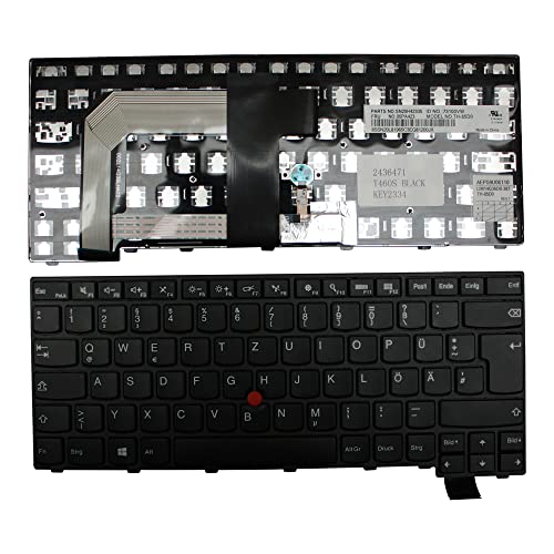 Clavier Ordinateur Portable Lenovo 00PA423 Noir Pièce de Rechange