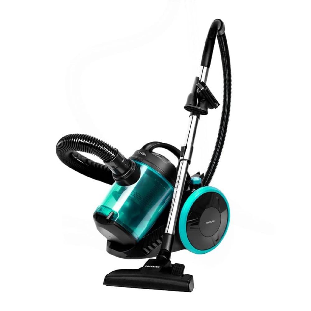 Cecotec Aspirador de Trineo sin Bolsa Conga Rockstar Multicyclonic XXL Animal 800 W 20 kPa 4 L