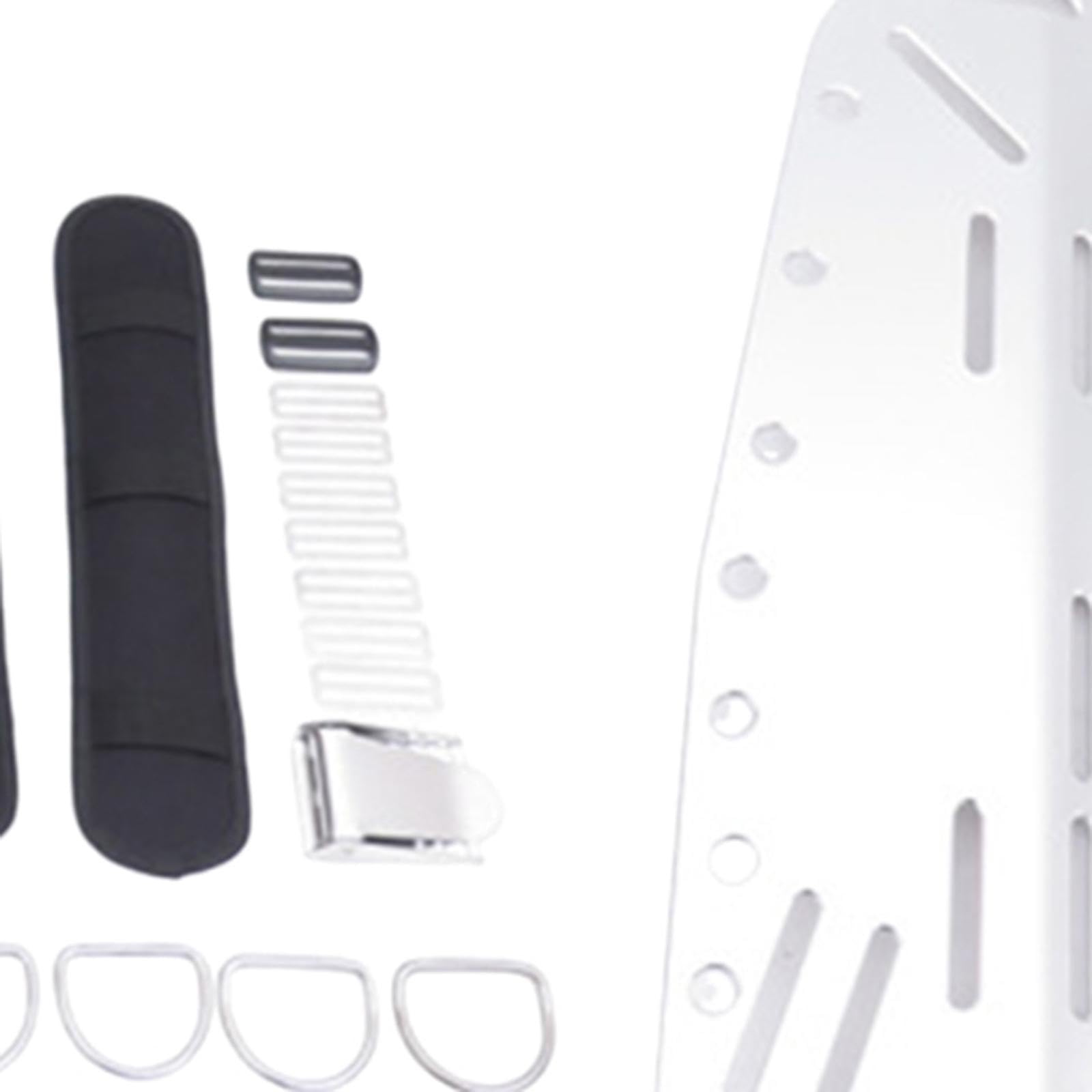 RNXRZANK Diving Backplate and Harness Water Sports Lightweight Freshwater Back Plate