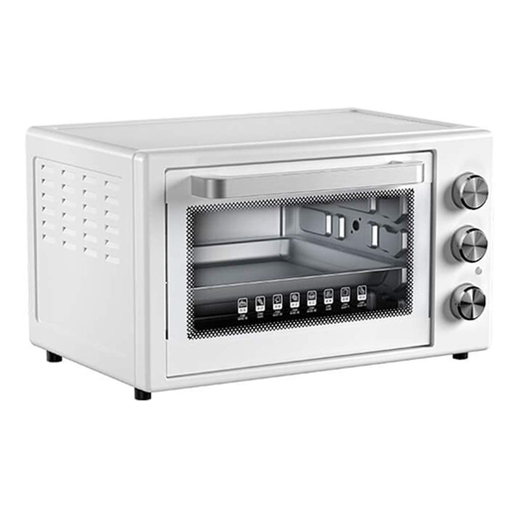 oven WRJ@ 32L Electric with Double Hotplate, Multiple Cooking Functions & Grill, Adjustable Temperature Control,Timer - 1500W