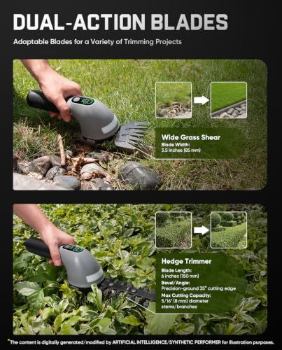 Fanttik Z10 Pro 6" Cordless Hedge Trimmer - image 4