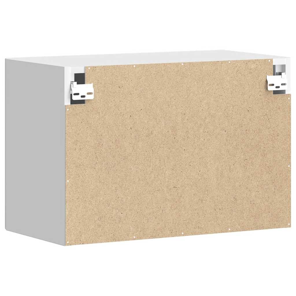 vidaXL Armario Pared Cocina Porto Madera ingeniería Blanca Alto Brillo, Unidad de Pared de Cocina, gabinete para Pared de Cocina, gabinetes de Pared con Puertas