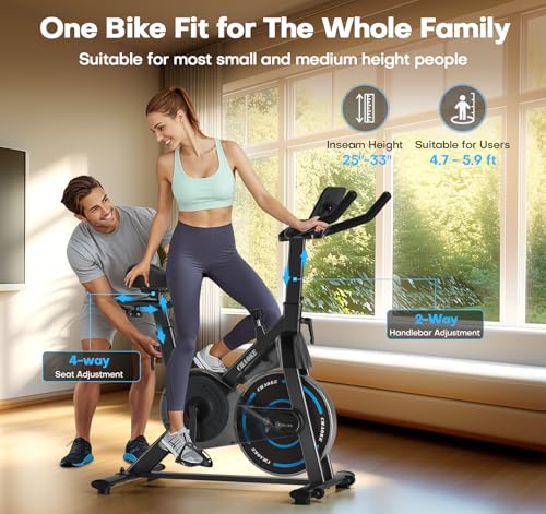 CHAOKE Quiet Adjustable Magnetic Bike