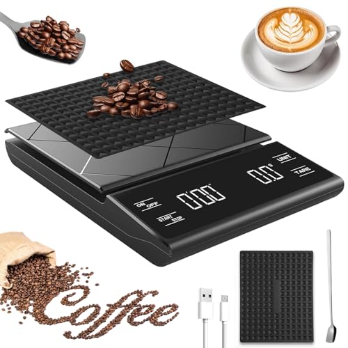 Opiniones y reviews de bascula gramera walmart los 5 mejores. 44 KIROGILY Bascula Digital Cocina, Bascula Cafe Recargable,Báscula Gramera de Alta Precisión,Báscula Alimentos con Temporizador,Vascular de Cocina, Unidades son Gramos, Onzas y...