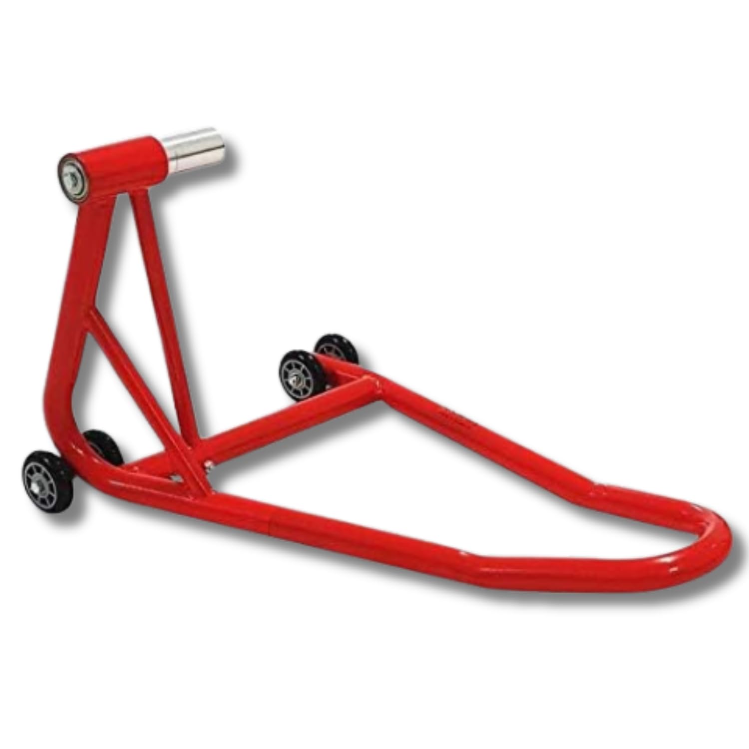 CRUIZER Caballete de Brazo Único Trasero Rojo para Moto Ducati Monster 1100 Evo S2R S4R S2RS S4RS Hypermotard 821 796 Perno de Elevación 21,7/25,5 mm