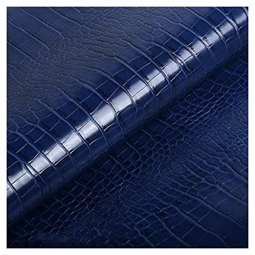Tissu simili cuir imperméable marine et épais pour rénover des sièges durables