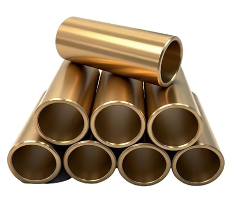 8-Piece Brass Trailer Leaf Spring Bushing & Axle Bushing Tool Kit, Hook Ring Bushings ID 9/16" OD 11/16", Replacement for Double Head Trailer Axle & Leaf Springs