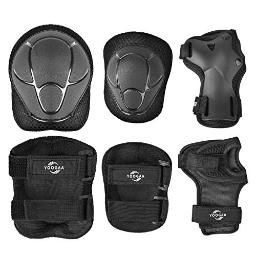 image for YOOGAA Kids Adjustable Helmet Pads Set Bike Toddler Helmet for Ages 3-