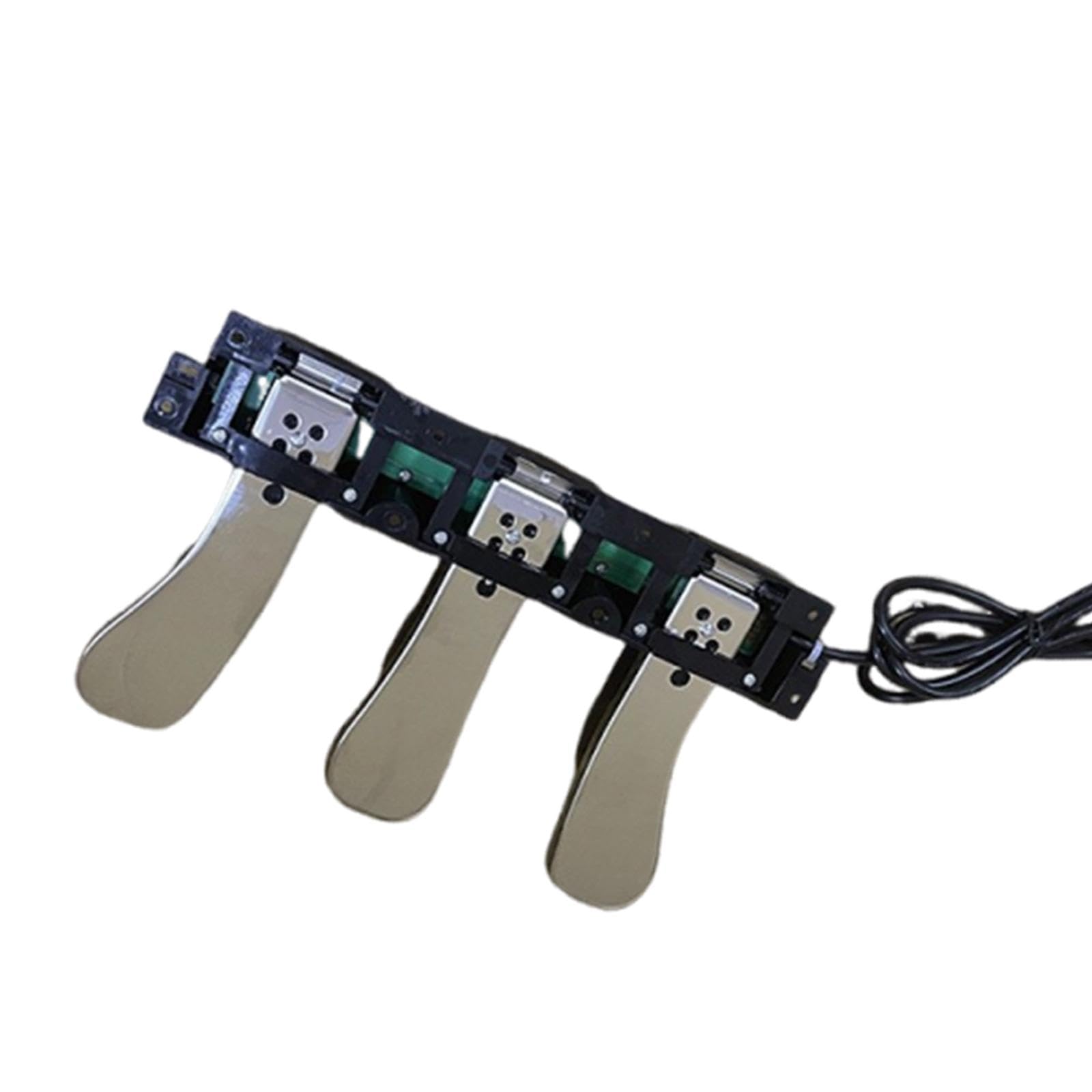 Amagogo Pédalier 3 étapes, Accessoire pour Instrument de Musique, 25,4 X 15 Cm, Pédale de Sustain pour Débutants Professionnels