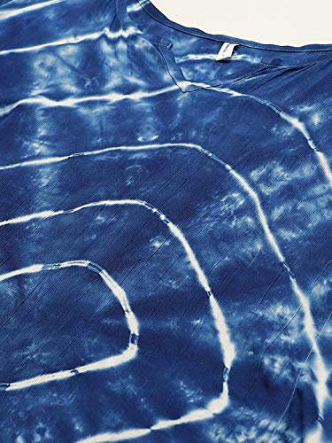 Image of Maaesa Women Handcrafted Tie & Dye Rayon Crepe Kaftan Kurta | Casual Wear | Flowy Kaftan Style | Lightweight & Breathable Fabric