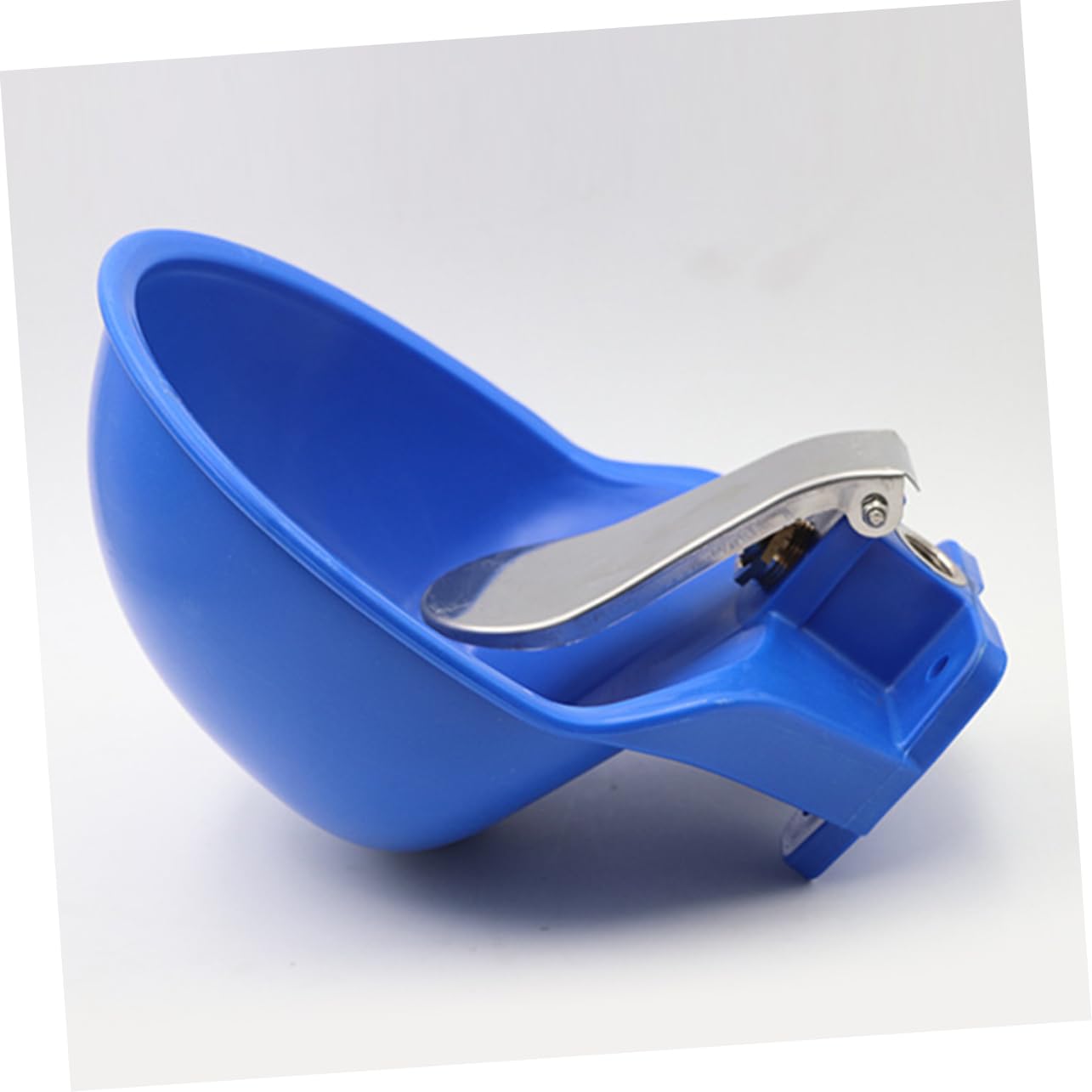 Abbeveratoio per Cavalli e Mucche in Plastica Blu, Grande | Uso in Fattoria, Facile da Lavare, Livello Dell'acqua Stabile, Alimentazione Automatica Dell'acqua