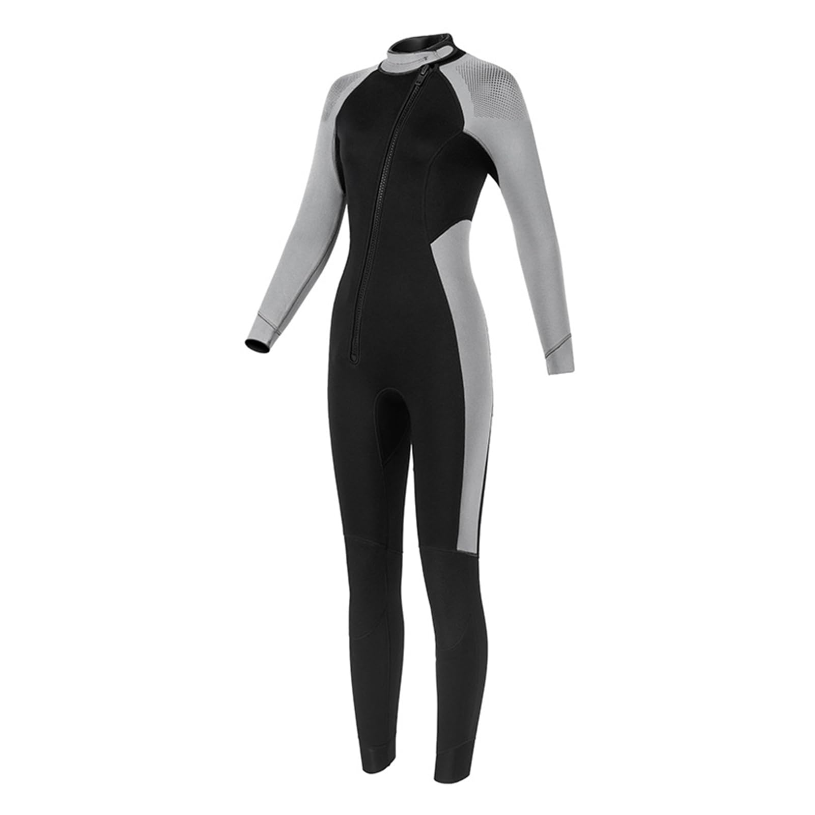 AMONIDA Muta da Sub Ispessita da 3 Mm per Tutto il Corpo da Donna per Nuoto Invernale, Snorkeling, attività di Surf, Nera Media