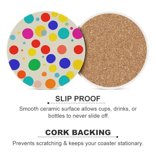 Dessous de verre absorbants pour protection de table contre l'eau - 7