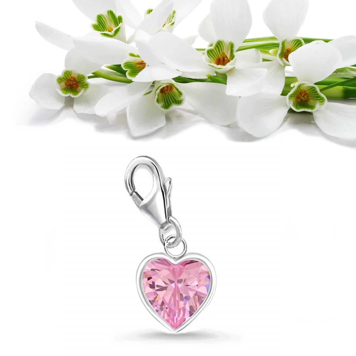 Goldene Hufeisen Breloque pour bracelet à breloques en argent 925 véritable - Pour enfant fille et bébé femme