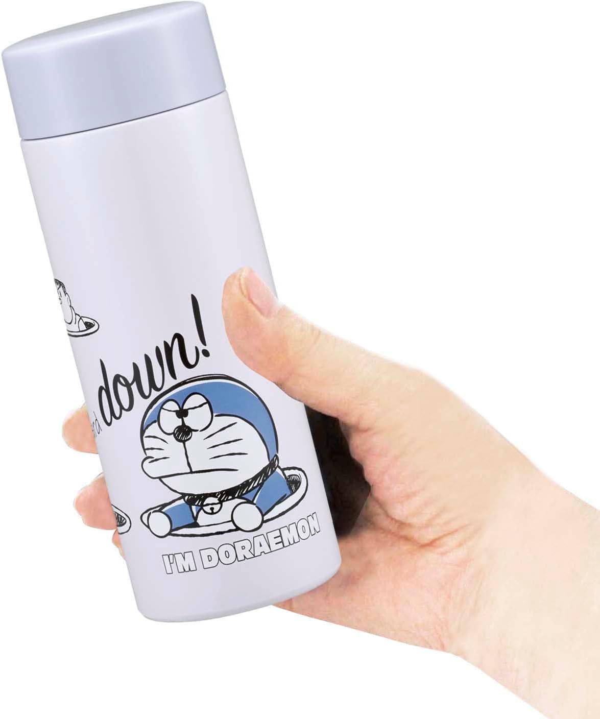Skater STYL3-A I'm Doraemon Mug Bottle, 10.1 fl oz (300 ml), Ultra Lightweight, Stainless Steel Water Bottle