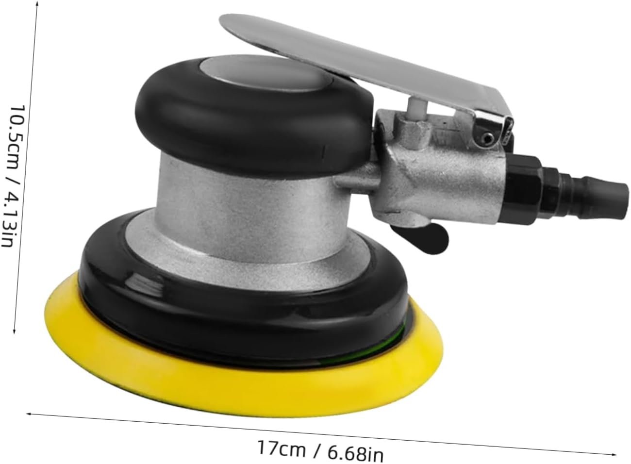 jojofuny Automotive Sanding Machine Padded Sanding Discs Pneumatic Orbital Sander for Mechanics Woodworking Auto Body High-Speed