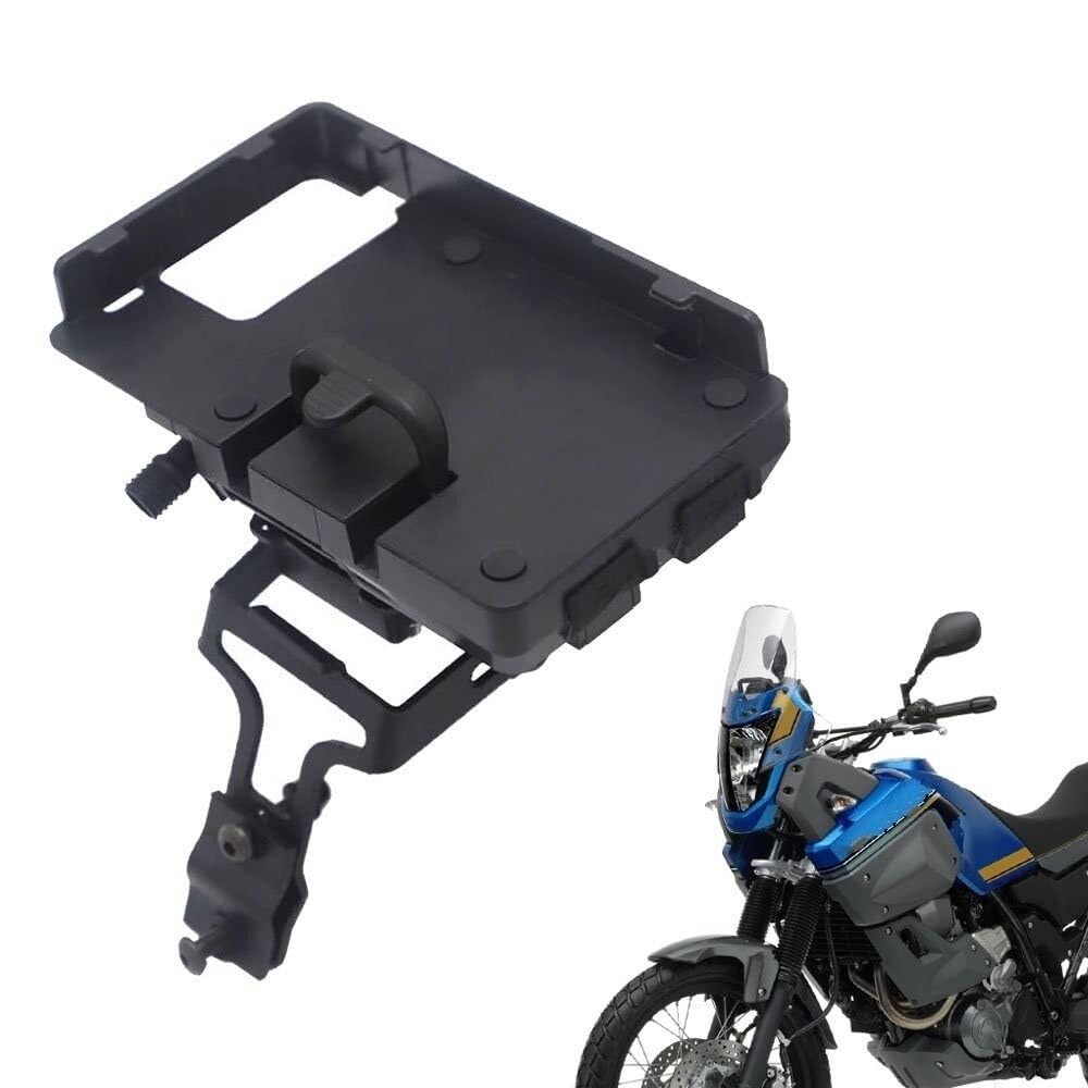 Fijación Smartphone Scooter Soporte de Navegación con Carga Inalámbrica USB para Moto para Tenere 660 para Xt6 60Z