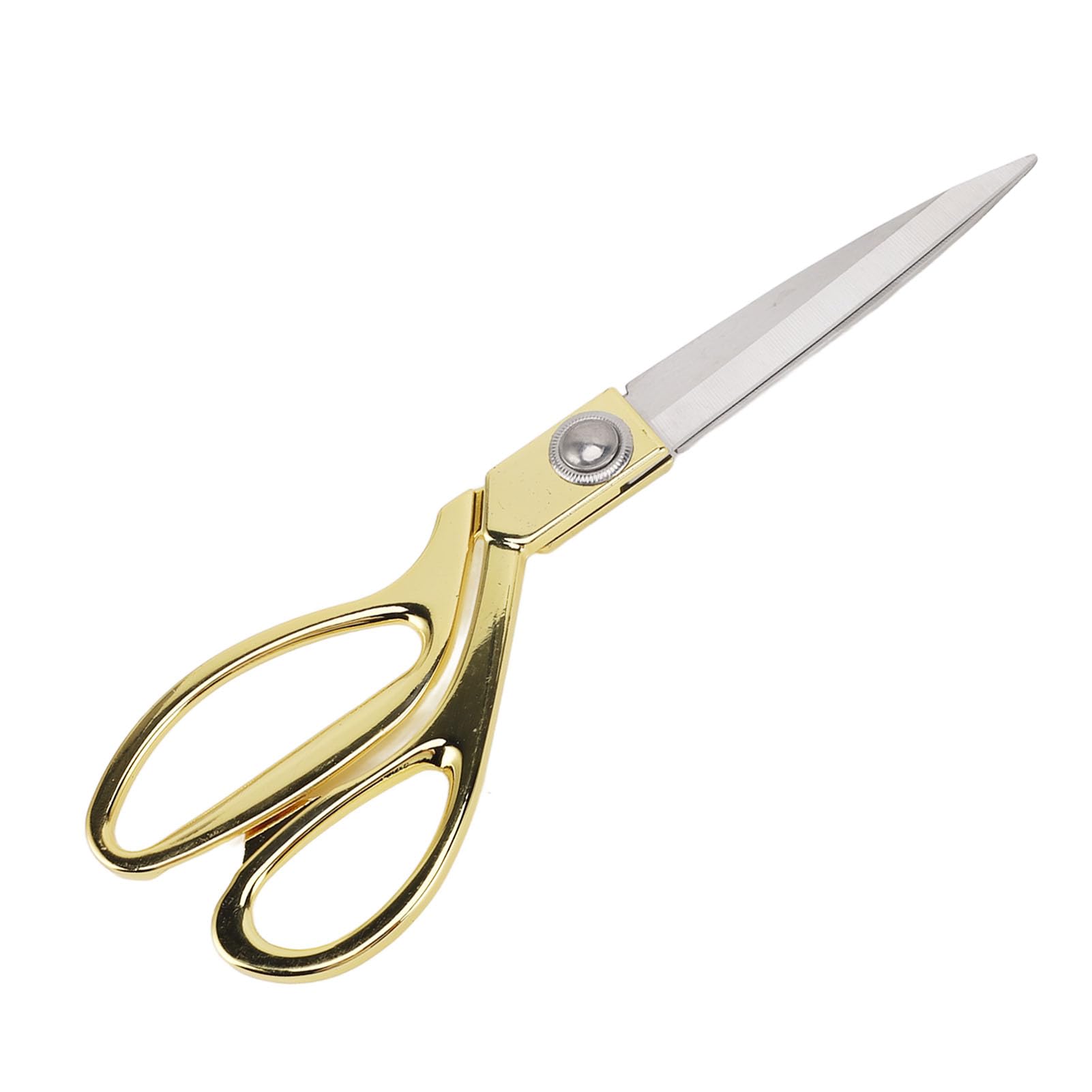 Nożyce do tkanin Uniwersalne nożyce krawieckie ze stali nierdzewnej do domowego cięcia skóry Krawiectwo Crafting Golden