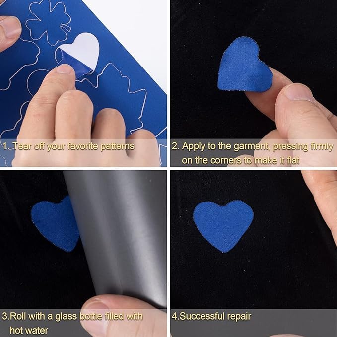 Pack aléatoire de patchs de réparation adhésifs imperméables et transparents pour les anneaux de Pack aléatoire de patchs de réparation adhésifs imperméables et transparents pour les anneaux de